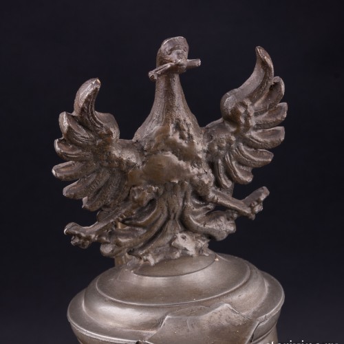 Оловянный кувшин для вина с рыцарем, Германия, 1737 г