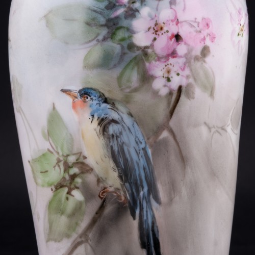 Ваза Птицы, Zeh, Scherzer & Co, Германия, 1880-1918 гг