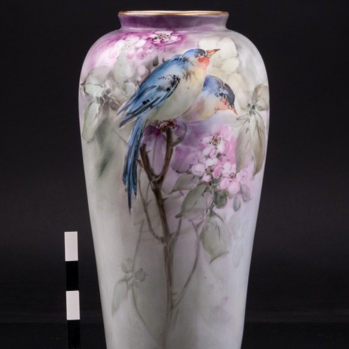 Ваза Птицы, Zeh, Scherzer & Co, Германия, 1880-1918 гг