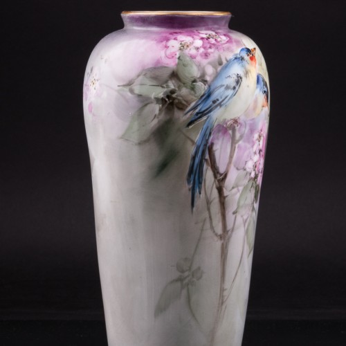 Ваза Птицы, Zeh, Scherzer & Co, Германия, 1880-1918 гг