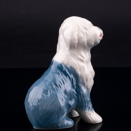 Фарфоровая статуэтка собаки Бобтейл (староанглийская овчарка), Goebel, Германия, до 1990 г.