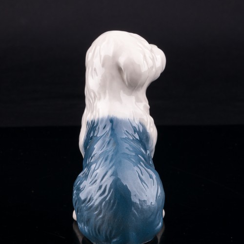 Фарфоровая статуэтка собаки Бобтейл (староанглийская овчарка), Goebel, Германия, до 1990 г.