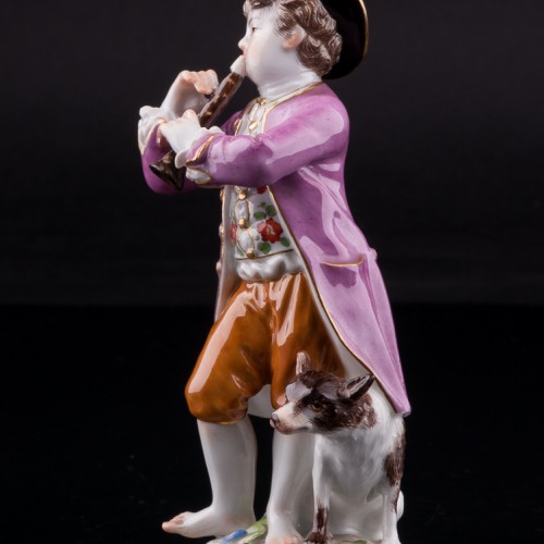 Мальчик с собакой, Meissen, Германия, 1960 г