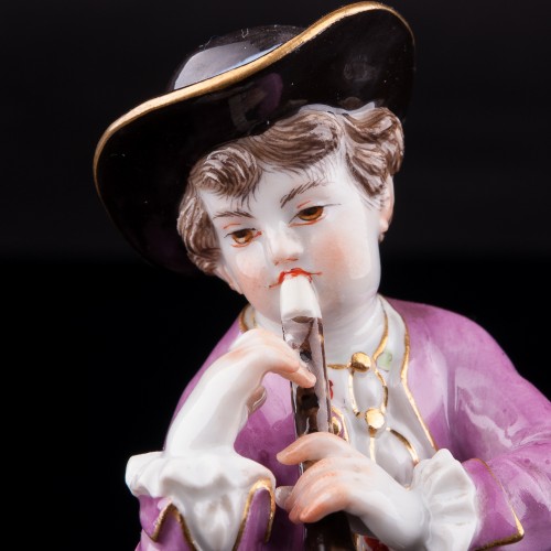 Мальчик с собакой, Meissen, Германия, 1960 г