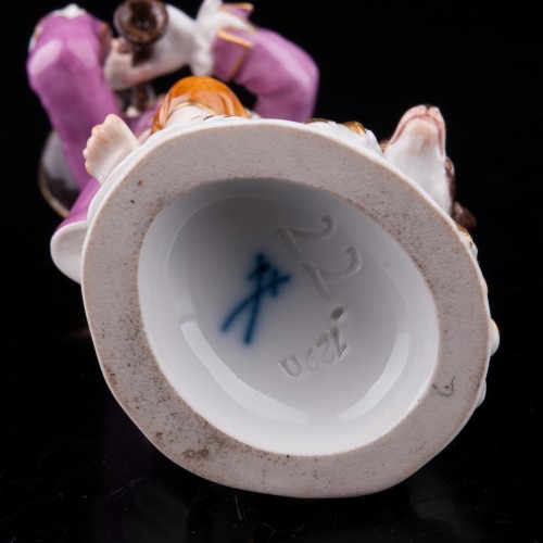 Мальчик с собакой, Meissen, Германия, 1960 г