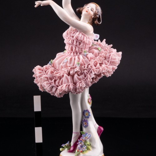 Балерина-бабочка, кружевная, Volkstedt, Германия, до 1935 г