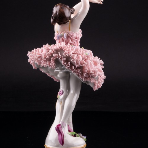 Балерина-бабочка, кружевная, Volkstedt, Германия, до 1935 г