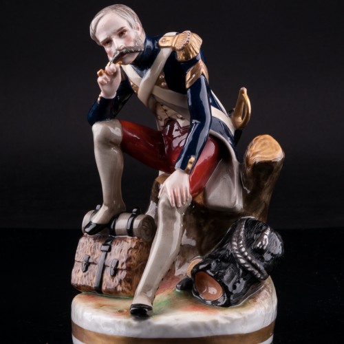 Солдат с трубкой на привале, Ludwigsburg, Германия, кон. 19 в