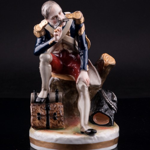 Солдат с трубкой на привале, Ludwigsburg, Германия, кон. 19 в