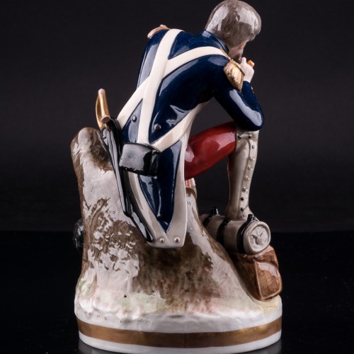 Солдат с трубкой на привале, Ludwigsburg, Германия, кон. 19 в