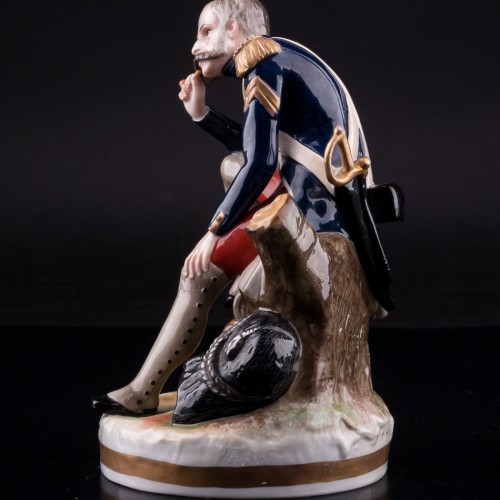 Солдат с трубкой на привале, Ludwigsburg, Германия, кон. 19 в