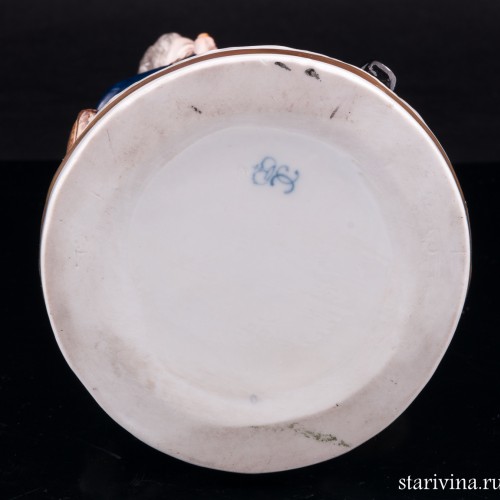 Солдат с трубкой на привале, Ludwigsburg, Германия, кон. 19 в