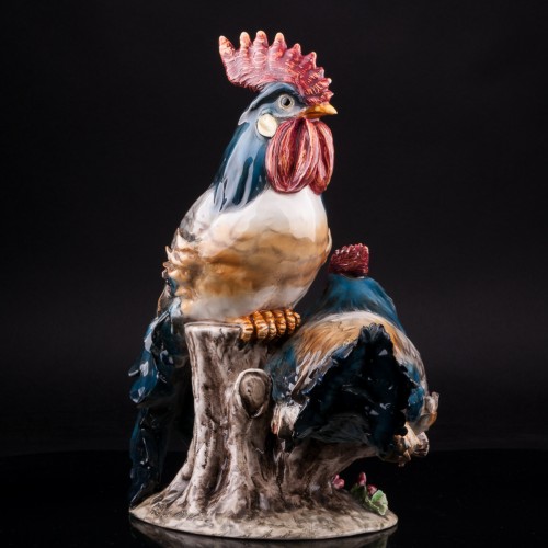 Петух и курица, Италия, сер. 20 в