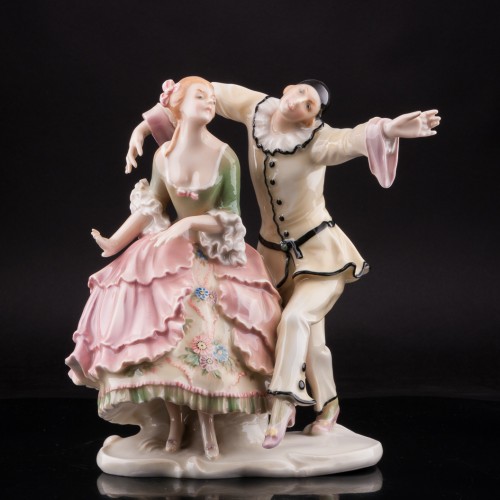 Пьеро и Коломбина, Karl Ens, Германия, 1920-30 гг