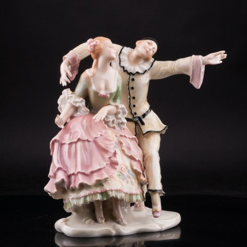 Пьеро и Коломбина, Karl Ens, Германия, 1920-30 гг