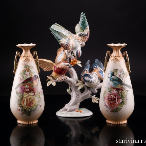 Две вазы, Австрия, пер. пол. 20 в