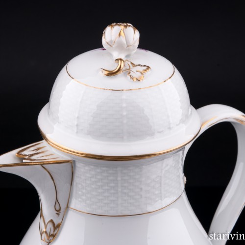 Кофейный сервиз на 6 персон, 22 предмета, Meissen, Германия, пер. пол. 20 в