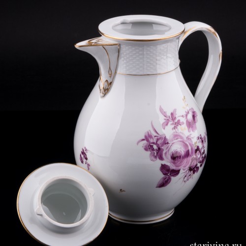 Кофейный сервиз на 6 персон, 22 предмета, Meissen, Германия, пер. пол. 20 в