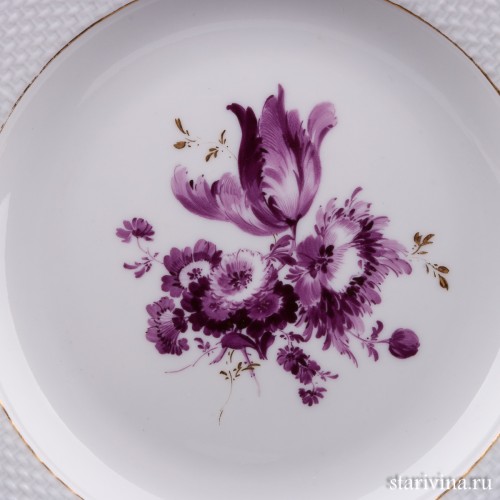 Кофейный сервиз на 6 персон, 22 предмета, Meissen, Германия, пер. пол. 20 в