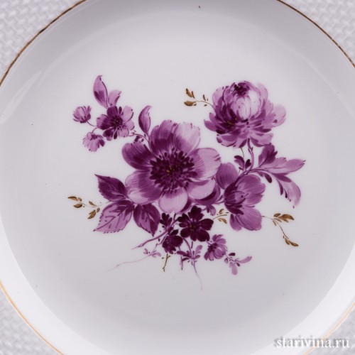 Кофейный сервиз на 6 персон, 22 предмета, Meissen, Германия, пер. пол. 20 в