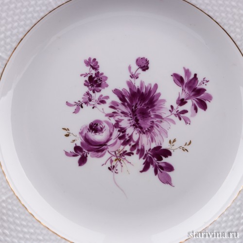 Кофейный сервиз на 6 персон, 22 предмета, Meissen, Германия, пер. пол. 20 в