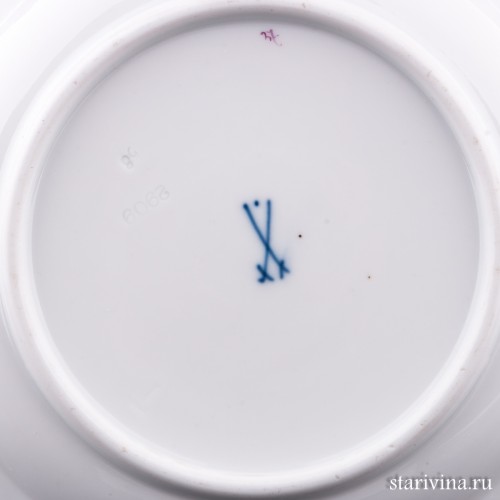 Кофейный сервиз на 6 персон, 22 предмета, Meissen, Германия, пер. пол. 20 в