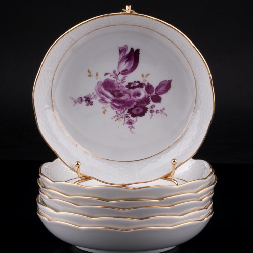 Кофейный сервиз на 6 персон, 22 предмета, Meissen, Германия, пер. пол. 20 в