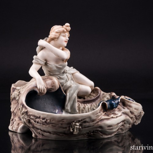 Нимфа, Royal Dux, Чехия, 1900-18 гг