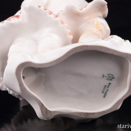 Дети с букетом цветов, Karl Ens, Германия, 1920-30 гг