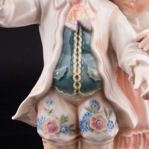 Дети с букетом цветов, Karl Ens, Германия, 1920-30 гг