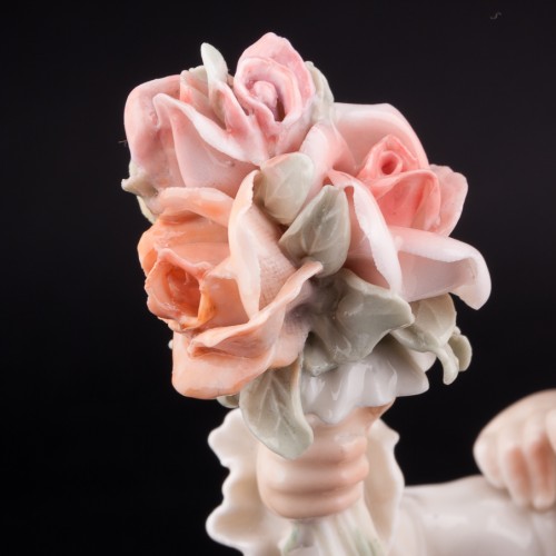 Дети с букетом цветов, Karl Ens, Германия, 1920-30 гг