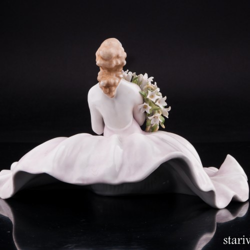 Девушка с лилиями, Von Schierholz, Германия, пер. пол. 20 в