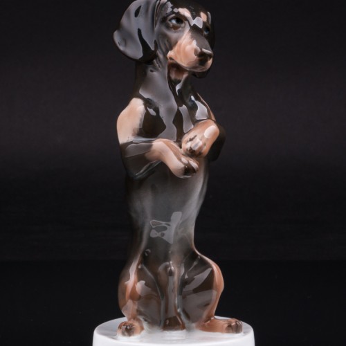 Такса на задних лапах, Rosenthal, Германия, нач. 20 в