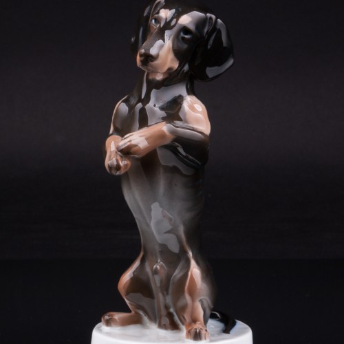 Такса на задних лапах, Rosenthal, Германия, нач. 20 в