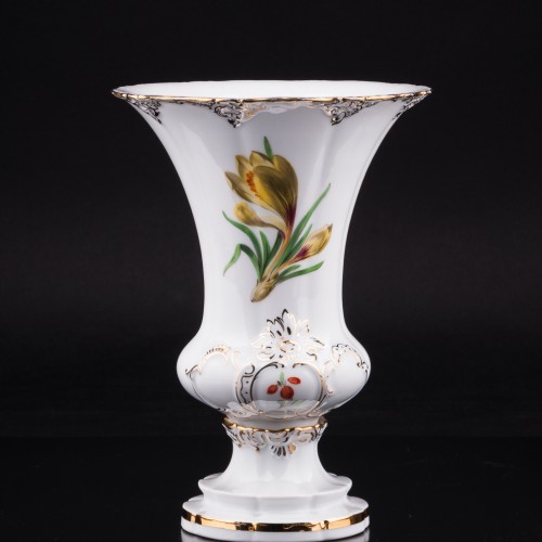 Ваза Желтый крокус, Meissen, Германия, сер. 20 в