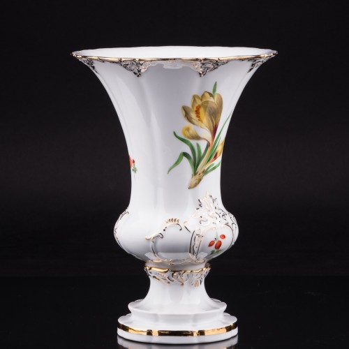 Ваза Желтый крокус, Meissen, Германия, сер. 20 в