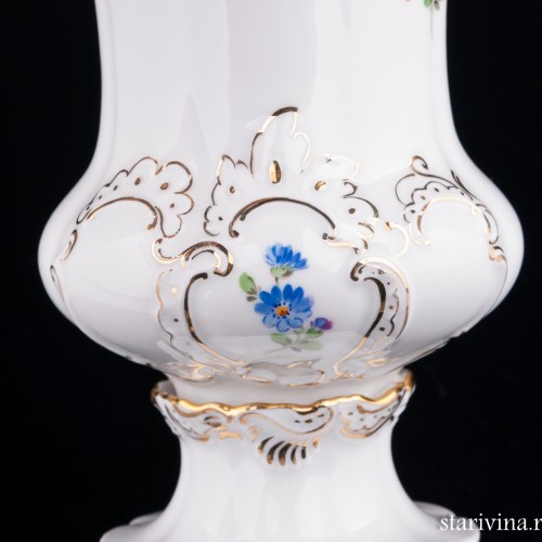 Ваза Желтый крокус, Meissen, Германия, сер. 20 в