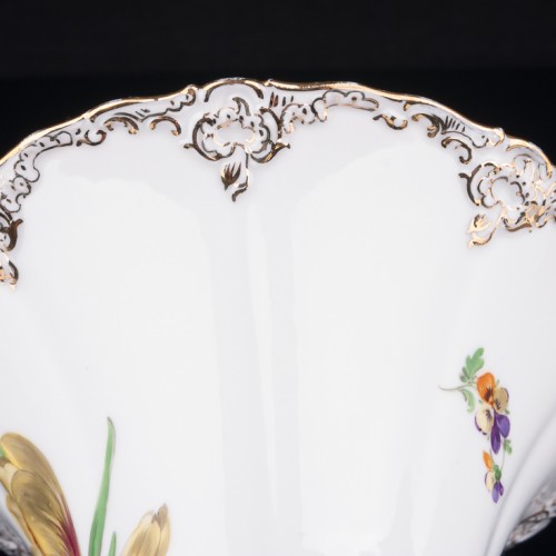 Ваза Желтый крокус, Meissen, Германия, сер. 20 в