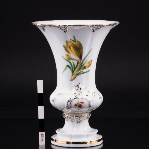 Ваза Желтый крокус, Meissen, Германия, сер. 20 в