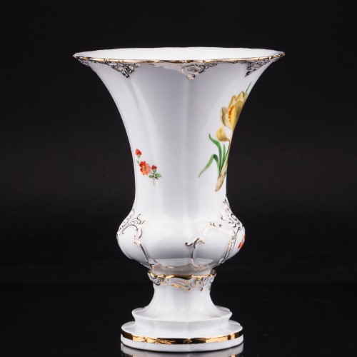 Ваза Желтый крокус, Meissen, Германия, сер. 20 в