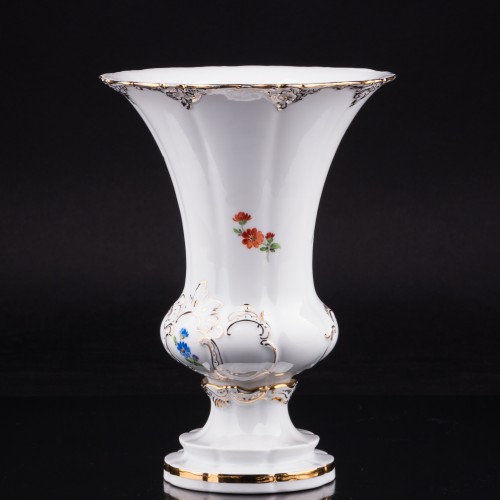 Ваза Желтый крокус, Meissen, Германия, сер. 20 в