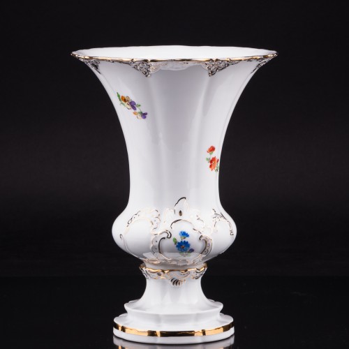 Ваза Желтый крокус, Meissen, Германия, сер. 20 в