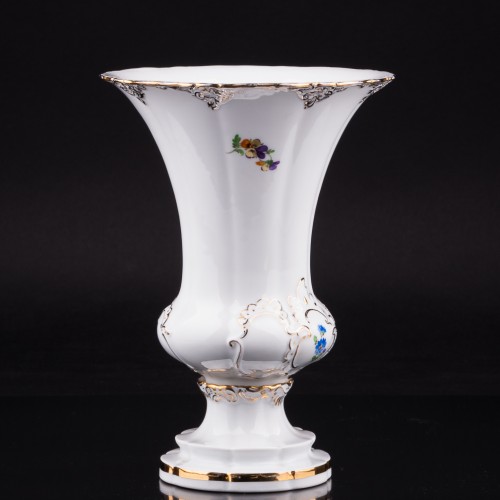 Ваза Желтый крокус, Meissen, Германия, сер. 20 в