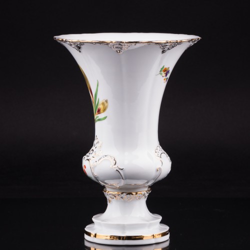 Ваза Желтый крокус, Meissen, Германия, сер. 20 в