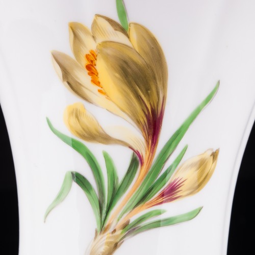 Ваза Желтый крокус, Meissen, Германия, сер. 20 в