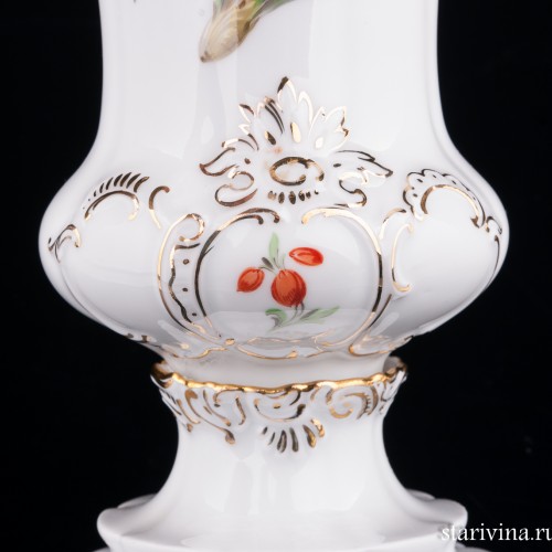 Ваза Желтый крокус, Meissen, Германия, сер. 20 в