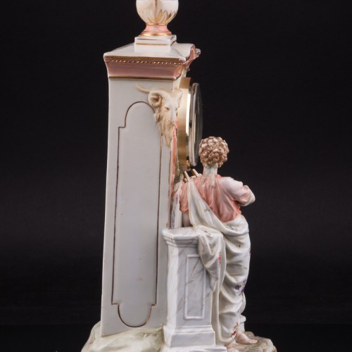 Фарфоровые часы Орфей и Эвридика, Karl Ens, Германия, кон. 19 - нач. 20 вв