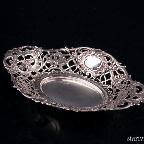 Серебряный поднос, Wilhelm Weinranck, Германия, 1890-1900 гг