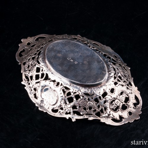 Серебряный поднос, Wilhelm Weinranck, Германия, 1890-1900 гг