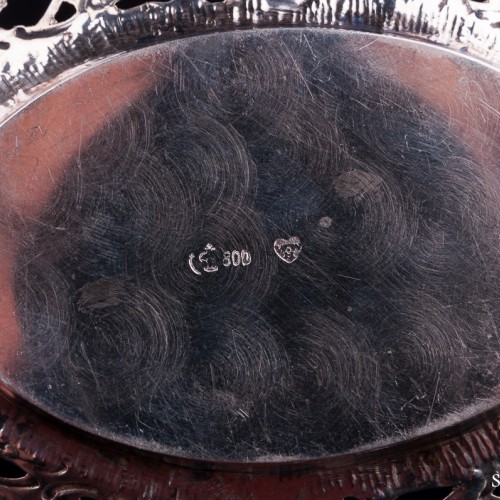 Серебряный поднос, Wilhelm Weinranck, Германия, 1890-1900 гг